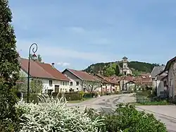 The main road in Lusse
