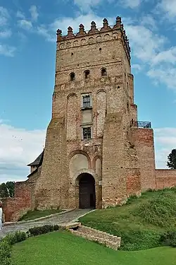 Image 108Lubart's Castle in Ukraine, built by the son of Gediminas' Liubartas in the mid-14th century, is famous for the Congress of Lutsk which took place in 1429 (from Grand Duchy of Lithuania)