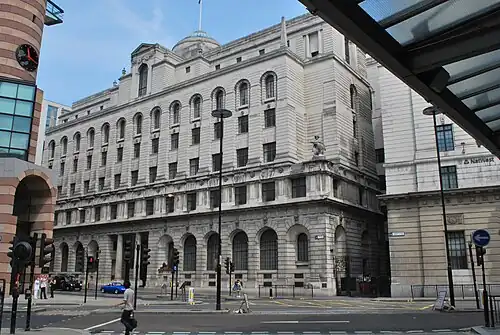 Midland Bank Headquarters, Poultry, London (1924)[58]