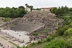 Roman theatre in Lyon