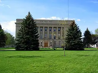 The Lyon County Courthouse in Rock Rapids