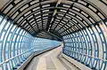 Train station overpass