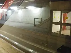 Unfinished platform section at Marbrerie.