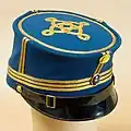 Hat (Mössa m/1865-99) for a captain in the Fortification Corps
