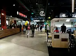 The M.E.E.T. restaurant area at the extension part