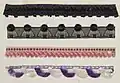 Detail. Passementeries (1842) In the Mary Ann Beinecke Decorative Art Collection. Sterling and Francine Clark Art Institute Library. https://archive.org/stream/MAB.31962000742977Images/MAB.31962000742977_Images#page/n7/mode/2up