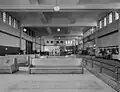 The interior of the station in 1982