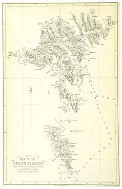 Image 8English map of the Faroe Islands in 1806 (from History of the Faroe Islands)