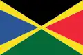 Flag sometimes used by Martinique in taekwondo competitions