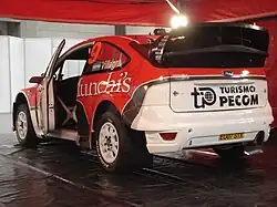 Federico Villagra at the 2008 Rally Argentina