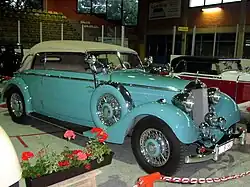 Mercedes-Benz 320 2-door Cabriolet B (W142/II longer-wheelbase; 1938)