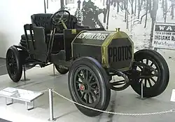 The Protos race car. Deutsches Museum, Munich