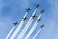 Orlik Aerobatic Team at the 2015 airshow