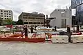 Construction site in August 2024