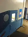 The door to the Main Office