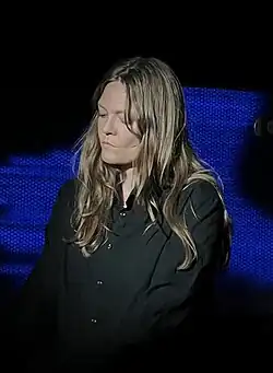 Buch performing at Elsewhere in Brooklyn, New York, 2024