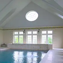 Indoor pool.