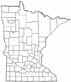 Location of White Earth, Minnesota