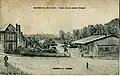 Moreuil station in the early 20th century, showing goods facilities