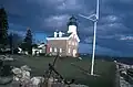A photograph of Morgan Point Light