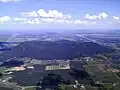 Aerial view of Mont Yamaska