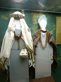 Reconstructed clothing, Tumulus culture, Germany, c. 1500 BC