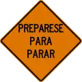 CW3-4 Be prepared to stop