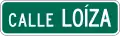 D3-1 Street name (1 line)