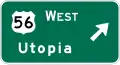 E4-2 Exit Direction (2 Destinations)