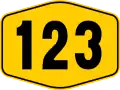 Federal Route 123 shield