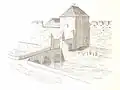 Stadt Friesach Fig. 01 Neumarkter Thor in 1863
