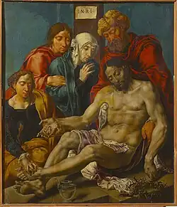 Painting before restoration