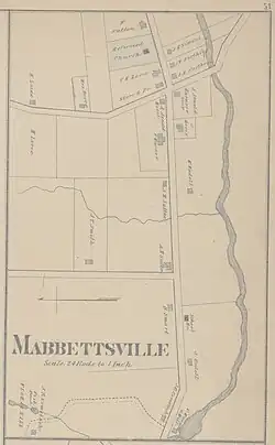 map from the New illustrated atlas of Dutchess County, New York, published by H.L. Kochersperger in 1876