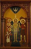 A Coptic icon depicting Jesus Christ.