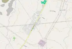 OSM map of Macchia and the surrounding area
