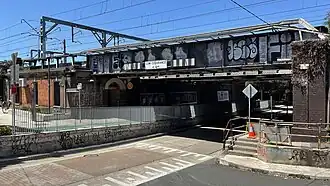 Macdonaldtown railway station entrance
