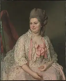 Portrait of Eléonore Elisabeth Angélique de Beauterne by Joseph-Siffred Duplessis