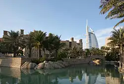 Madinat Jumeirah, the largest resort in Dubai