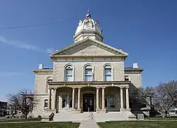 The Madison County Courthouse in Winterset