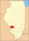 Madison County between 1821 and 1825