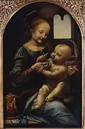 Benois Madonna, c. 1478–1481, Hermitage, Saint Petersburg