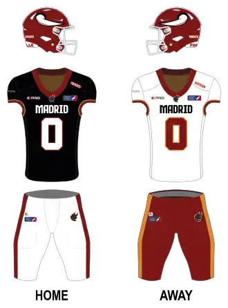 Madrid Bravos uniforms