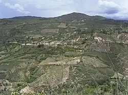 Magdalena as seen from the district of Tingo