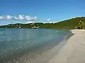 View from Magens Bay, facing Peterborg Point