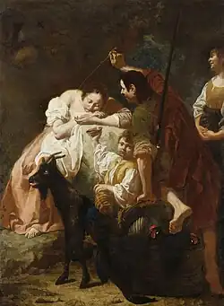 The Sleeping Shepherdess, Hamburger Kunsthalle