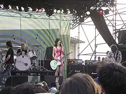 Magic Dirt performing at Big Day Out in 2004