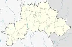 Location of Mogilev region