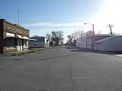 Looking north down Main Street