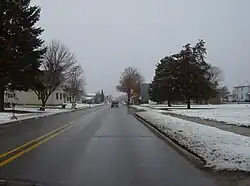 Along Main Street in Russiaville