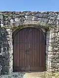 The main gate.